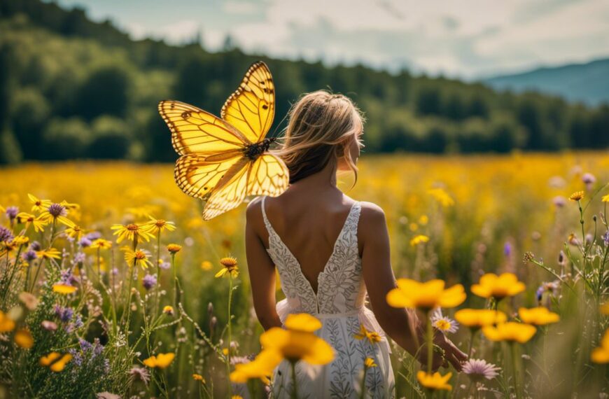 Yellow Butterfly Symbolism: 10 Spiritual Meanings