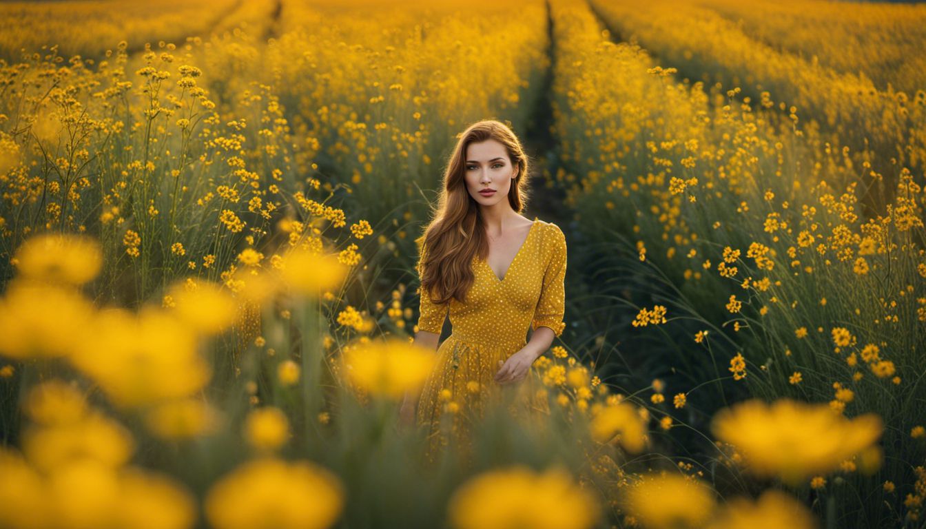 A field of yellow flowers symbolizing growth and diversity in nature.
